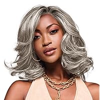 Kim Kimble Jasmine Shoulder-Length Wig With Lush Layers and Glamorous Volume, Average Cap, MC56 60 Iced Sugar