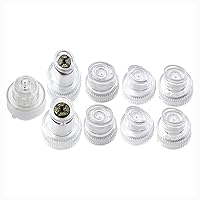 Face Care Beauty Machine Spare Parts Hydro Dermabrasion Aqua Peel Water Scrub Tips Caps 6 Plastic HydraDermabrasion 2 Diamond Microdermabrasion 1 Spray Replacement Acceossories