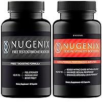 Nugenix Sexual Vitality Booster & Nugenix Free Testosterone Booster for Men