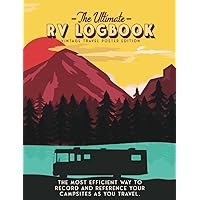 The Ultimate RV Logbook: The best RVer travel logbook for logging RV campsites and campgrounds to reference later. An amazing tool for RVing, especially for fulltime RVers.