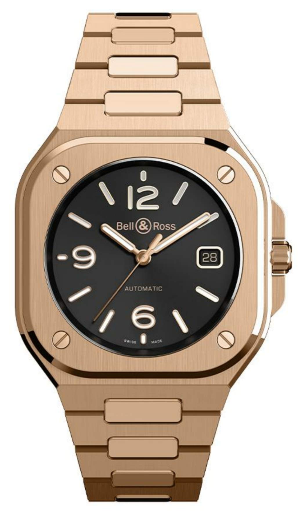 Bell & Ross BR 05 Rose Gold Automatic Watch