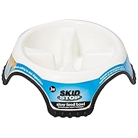 Jw Pet Skidstop Slow Feed Pet Bowl Large(Color May Vary)