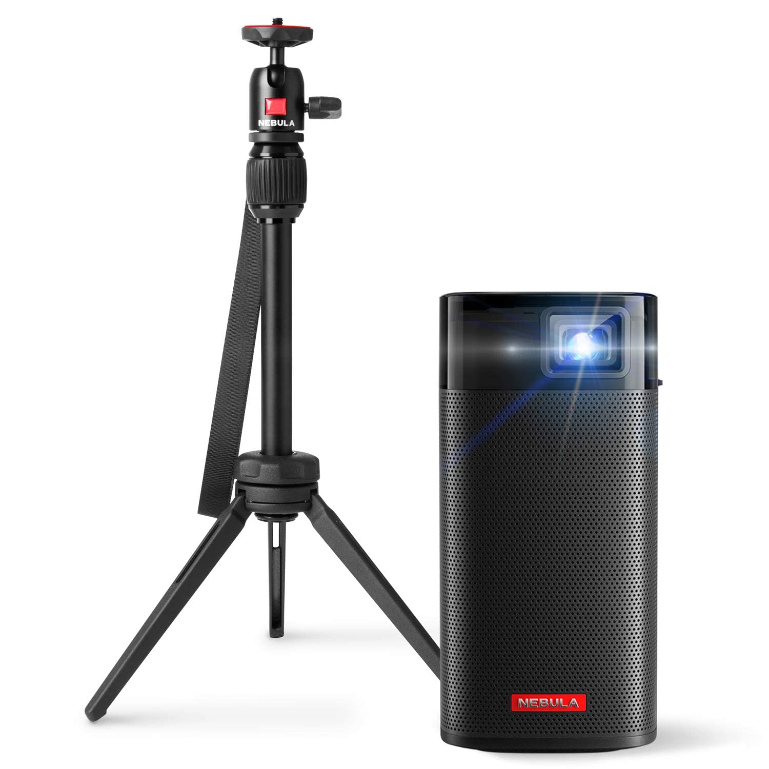 Anker Nebula Apollo with Adjustable Tripod Stand,Universal Mount and Swivel Ball Head