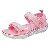 Fashion Baby Shoes Children Shoes Fashion Beach Sandals Light Soft Sweet Girl Sandals Medium And Girl Sandals Size 11