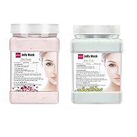 Jelly Mask for Skin Care,Kiwi and Rose
