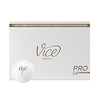 Vice Pro White Golf Balls