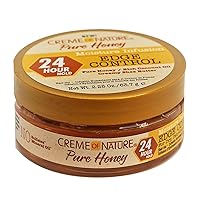 Creme of Nature Moisture Infusiuon Edge Control, Pure Honey, Coconut Oil and Shea Butter Formula, 2.25 Oz