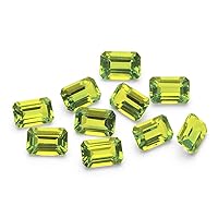 Natural Emerald Shape 6x4mm AAA Quality Colored Gemstones - Set of 10