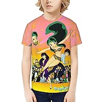 Trigun Boys and Girls T-Shirt Novelty Fashion Tops Kids Shirt Anime Short Sleeves