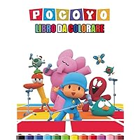 Pocoyo Libro Da Colorare: Fantastici Libri Da Colorare Bambini 2-4, 5-7, 8-10 Anni, Attività Creative Per Bambini (Italian Edition)