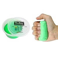 10-2613 Theraputty Plus Hand Exercise Putty, Green, 3oz, Medium