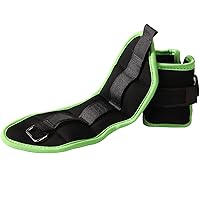 JFIT Adjustable Ankle Weights - Ankle Weight Pair 10 Weight and Bundle Options - 0.5 to 10 lbs Each, Set of 2, Adjustable Straps – Comfortable, Breathable, Moisture Absorbent Weight Straps for Men and Women