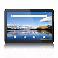 Hoozo Android Tablet 10 Inch, 3G Phablet, Android 9.0 Tablets, 32GB, GMS Certified, Dual SIM Card Slots and Cameras, WiFi, Bluetooth - Black