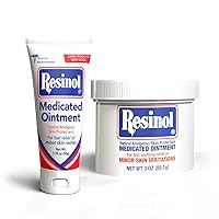 Resinol Medicated Ointment 3 Oz Tub & 1.75 Oz Tube Home & On the Go Bundle - Multi Purpose Ointment Treats, Soothes and Prevents Skin Rashes and Irritations