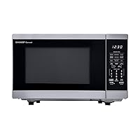 SHARP Countertop Microwave Oven. Compatible with Alexa. Orville Redenbacher's Certified. Removable 12.4