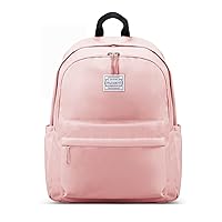 16 Inch Laptop Backpack for Women – Multifunctional Travel Laptop Backpack with TSA Friendly Design, Pink