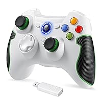 EasySMX Wireless Controller for PS3, PC Gamepads with Vibration Fire Button Range up to 10m Support PC (Windows XP/7/8/8.1/10), PS3, Android TV Box Portable Gaming Joystick