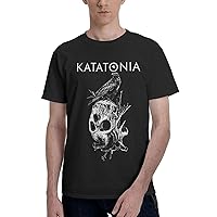 Band T Shirt Katatonia Man's Summer O-Neck Tee Short Sleeve Tops