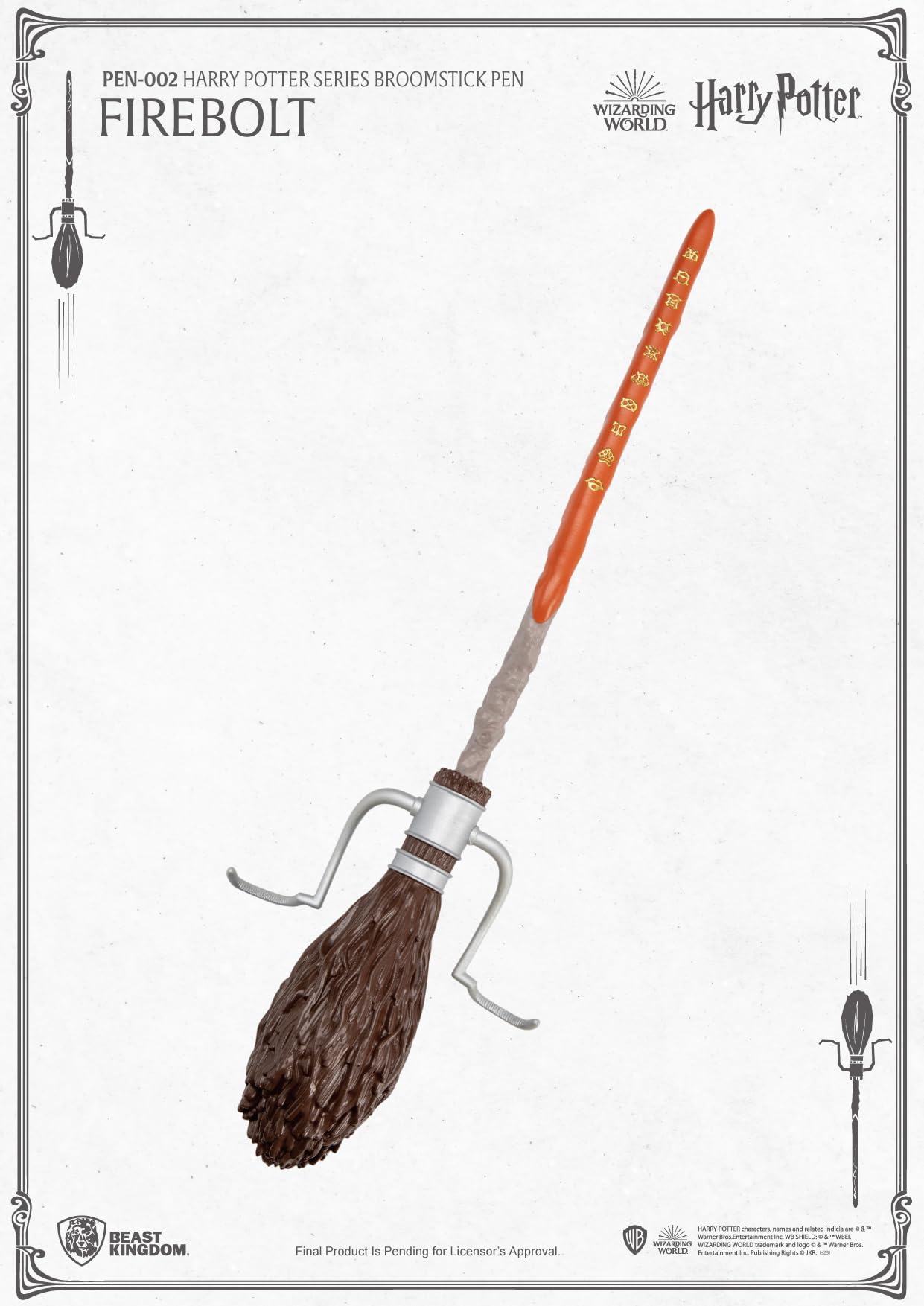 Beast Kingdom Harry Potter: Broomstick (Firebolt Version) Pen