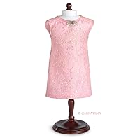 Pink Sequins Sparkle Party Doll Dress Fits 18