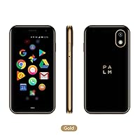 Phone PVG100 (The Small Premium Unlocked Phone) with 32GB Memory and 12MP Camera (Gold)