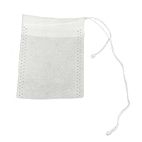 500 PCS Tea Filters Bags, with Drawstring, 8.4oz Non Woven Fabric Tea Infuser Bag for Loose Leaf Tea Chinese Medicine