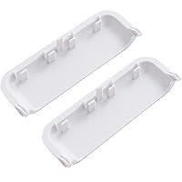 Beaquicy W10714516 W10861225 Dryer Door Handle Replacement Replacement for Whirl-Pool Ken-More Dryer - Replaces AP5999398 PS11731583 W10861225VP - Pack of 2