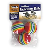Toy Box Balls for Cat Colors may vary, 3 Count