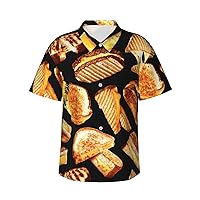 Great Pyrenees Men's Hawaiian Shirts, Short Sleeve Holiday T-Shirts and Casual Tops