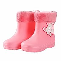 Children's Rain Shoes Rabbit Cartoon Character Rain Shoes Boys And Girls Water Shoes Baby Rain Baby Shoes Girl Size 4