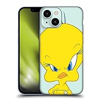 Head Case Designs Officially Licensed Looney Tunes Tweety Personajes Soft Gel Case Compatible with Apple iPhone 13 Mini