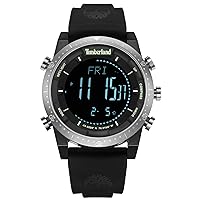 Timberland whately Mens Digital Quartz Watch with Silicone Bracelet TDWGP2104704
