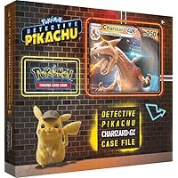 Pokemon TCG: Detective Pikachu Charizard-Gx Case File, Multicolor