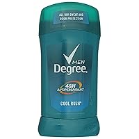 Degree Men Original Antiperspirant Deodorant for Men, 48-Hour Sweat and Odor Protection, Cool Rush 2.7 oz