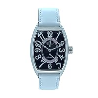 Gallucci Ladies Casual Automatic Wrist Watch with Retrograde Second Hands and Barrel Shape Case