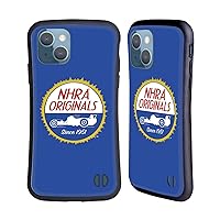 Officially Licensed National Hot Rod Association Original Logo Graphics Hybrid Case Compatible with Apple iPhone 13