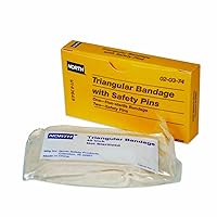 Honeywell North by Honeywell 020374 Triangular Bandage, Non-Sterile, Unbleached, 1 per unit