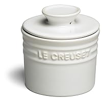Le Creuset Stoneware Butter Crock, 6 oz., White