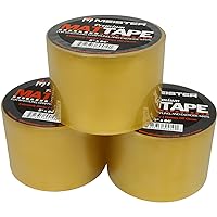 Meister Premium Mat Tape for Wrestling, Grappling and Exercise Mats - Clear