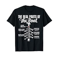 The Real Parts Of The Boat | Dragon Boat | Funny Rowing T-Shirt