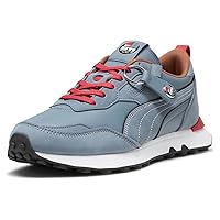 Puma Mens Pl Rider Fv 911 Lace Up Sneakers Shoes Casual - Grey