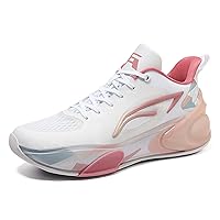 Men's and Women's Basketball Shoes Breathable Non-Slip Outdoor Fashion Sneakers Indoor Rebound Cushioning Training Running Basketball Sneakers