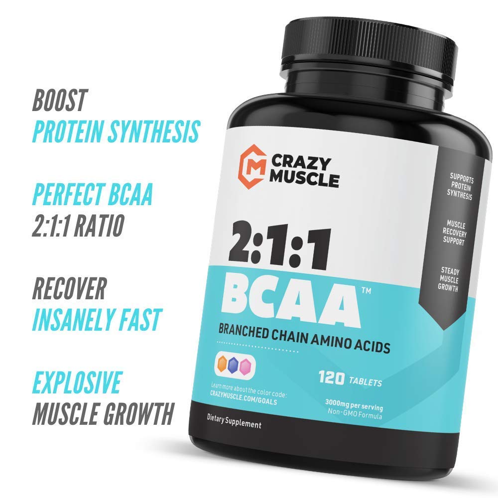 Crazy Muscle The Basics: BCAA is a Must-Have with Glutamine