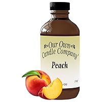 Our Own Candle Company - Peach Scented, Premium Grade Home Fragrance Oil for Diffusers (2oz)