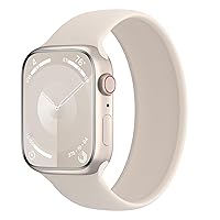 Arctime Silikon-Solo-Loop-Armband, kompatibel mit Apple Watch, 38 mm, 40 mm, 41 mm, 42 mm, 44 mm, 45 mm, 49 mm, weiches Ersatzarmband für iWatch Ultra/2, Serie 9, 8, SE, 7, 6, 5, 4, 3, 2, 1
