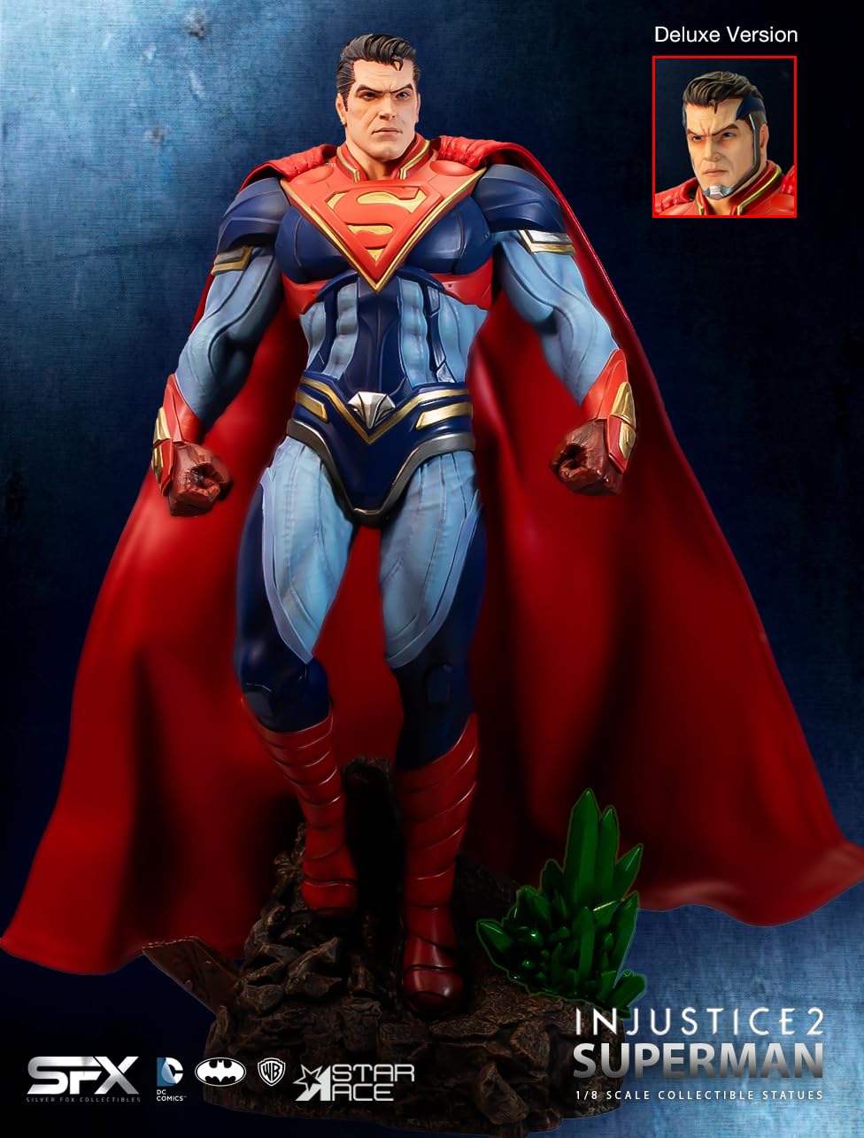 Injustice 2: Superman (Deluxe Ver.) 1:8 Scale Polyresin Statue
