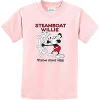 Steamboat Willie Vibing Since 1928 Kids T-Shirt