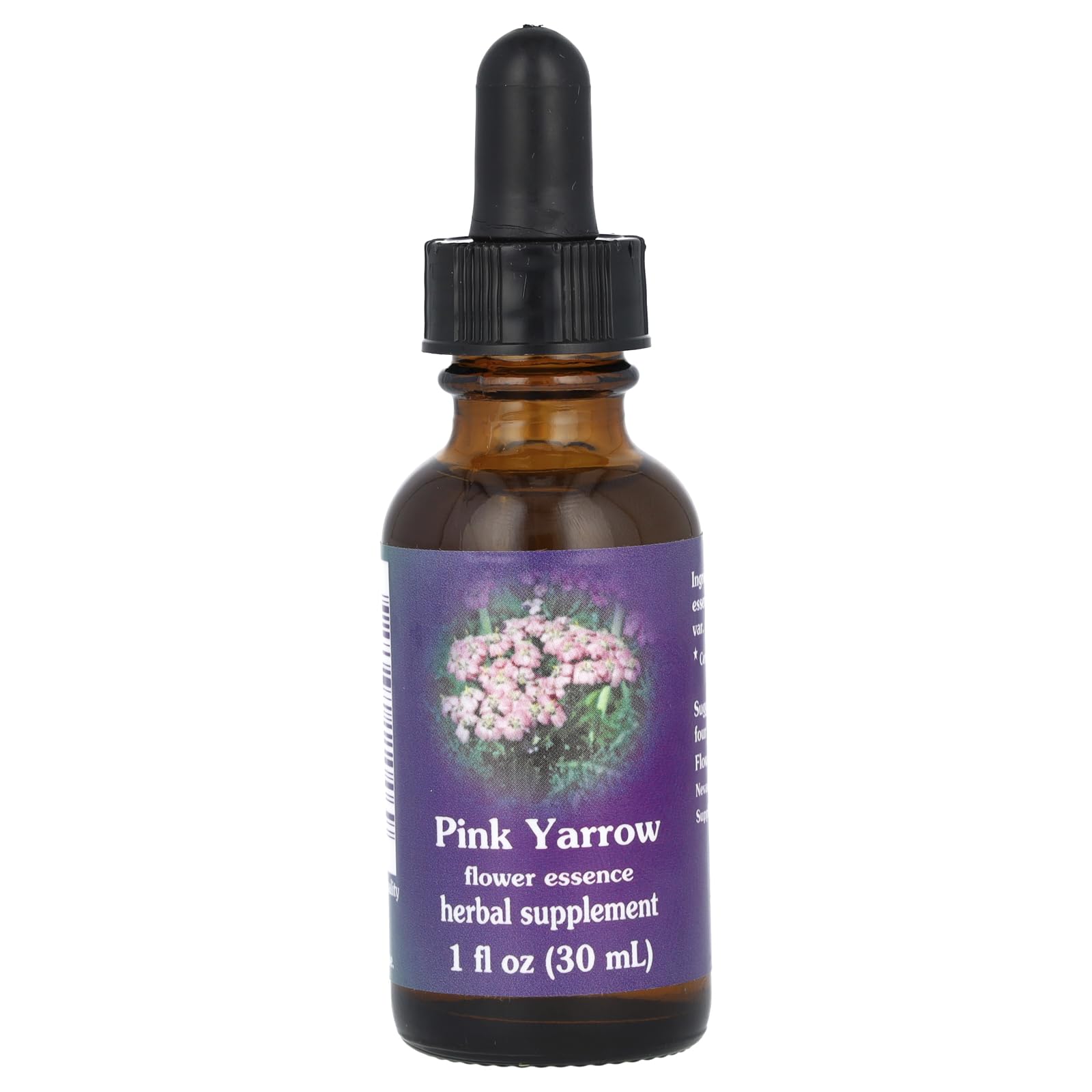 Flower Essence Services Pink Yarrow Dropper Herbal Supplements, 1 Ounce