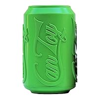 SodaPup Soda Can – Durable Dog Treat Dispenser & Chew Toy Made in USA from Non-Toxic, Pet Safe, Food Safe Natural Rubber Material for Mental Stimulation, Problem Chewing, Calming Nerves, & More