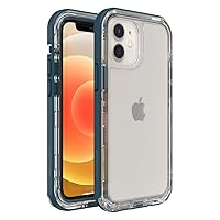 LifeProof NEXT SERIES Case for iPhone 12 mini - CLEAR LAKE (CLEAR/CORSAIR)